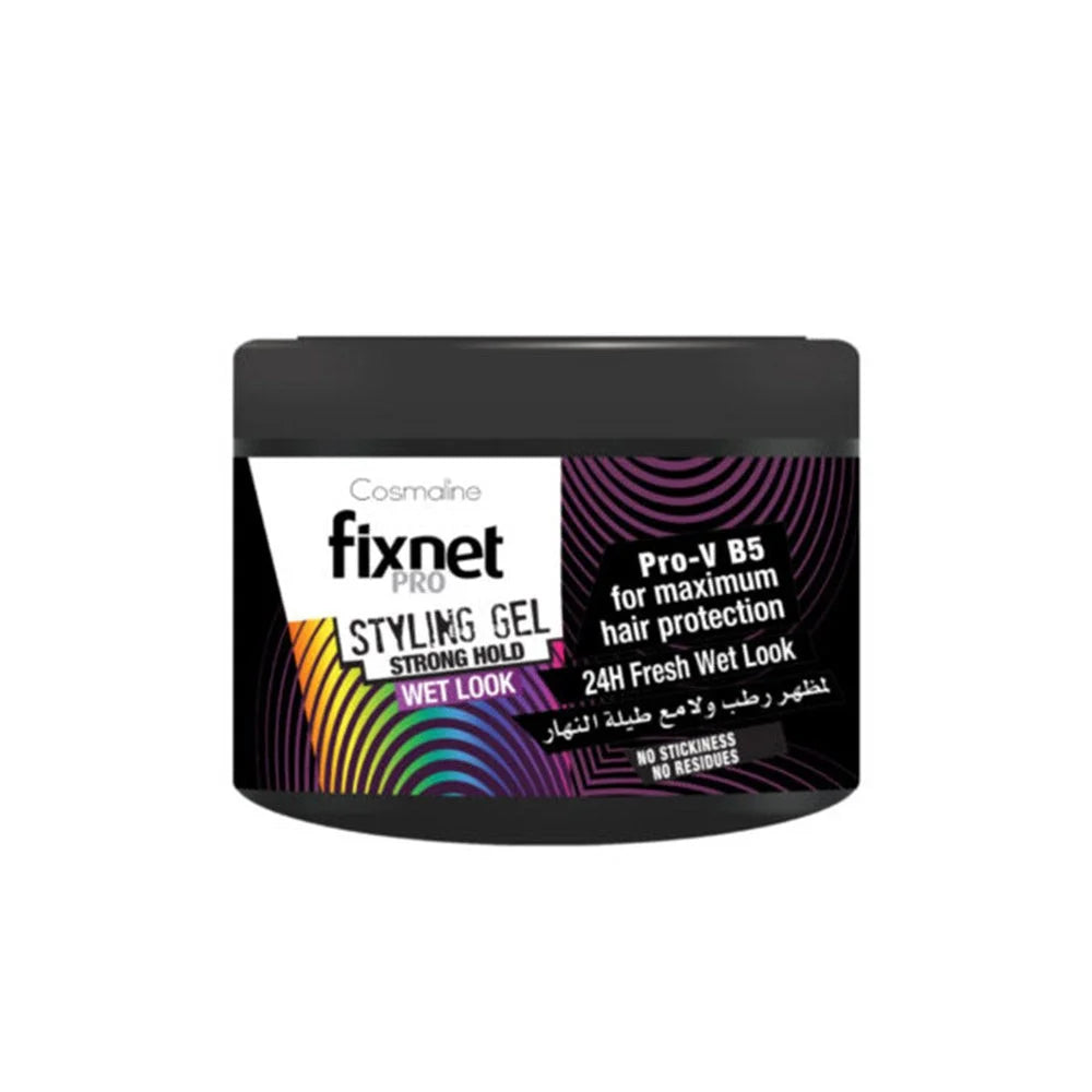 Cosmaline Fixnet Pro Styling Gel Wet Look 450Ml
