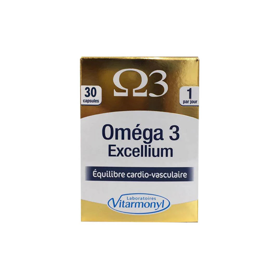 VITARMONYL OMEGA 3 EXCELLIUM - 30 CAPSULES