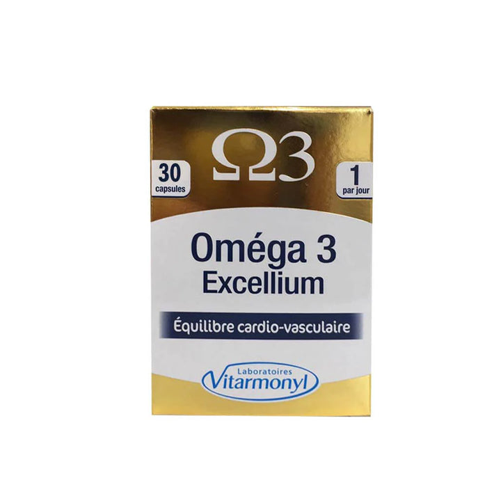 VITARMONYL OMEGA 3 EXCELLIUM - 30 CAPSULES