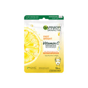 GARNIER FAST BRIGHT TISSUE MASK FOR UNEVEN & DULL SKIN