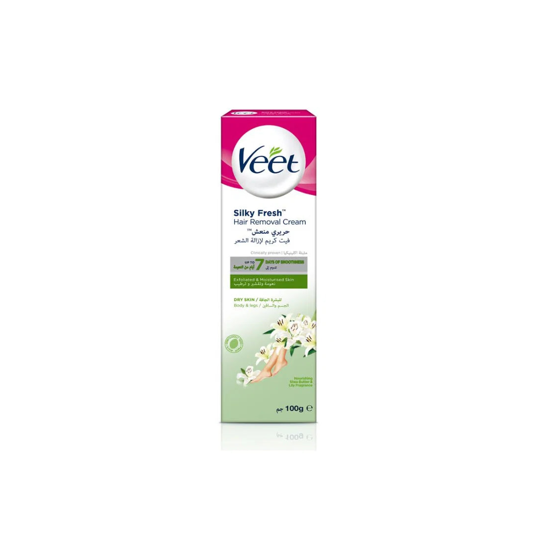 Veet Hair Removal Cream Dry Skin Body & Legs 100g