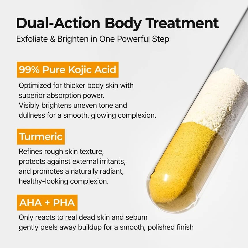 DR.MELAXIN PEEL SHOTEXFOLIATING KOJIC ACID TURMERIC SPRAY