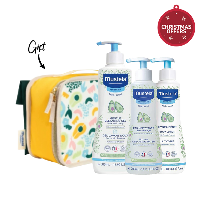 MUSTELA SET PLUS FREE YELLOW POUCH