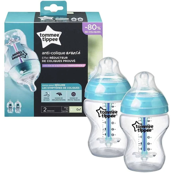 Tommee Tippee Bottle- Advanced ANTICOLIC Comfort 260ml- Pack Of 2