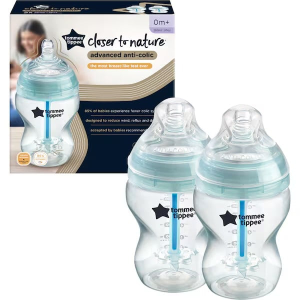 Tommee Tippee Bottle- Advanced ANTICOLIC Comfort 260ml- Pack Of 2