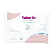 Saforelle Pocket Intimate Wipes - 10 Wipes