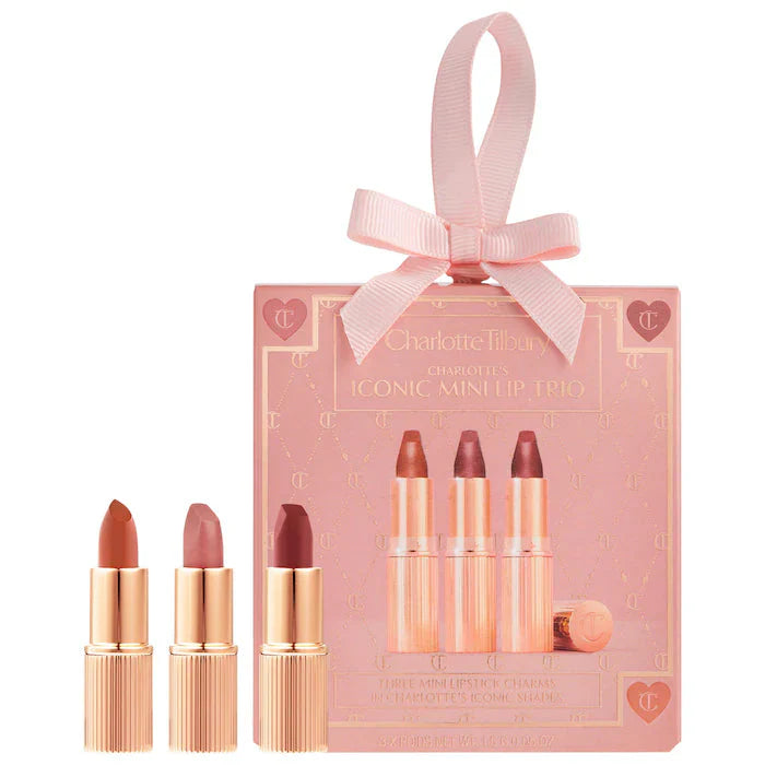 CHARLOTTE TILBURY Mini Iconic Matte Revolution Lip Trio Set