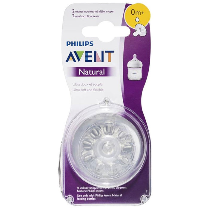 AVENT Disposable Silicone Teats Natural