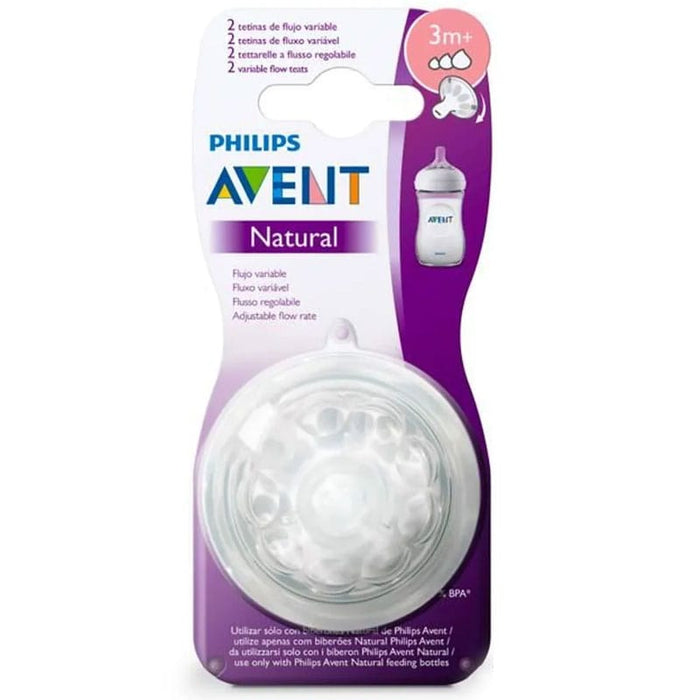 AVENT Disposable Silicone Teats Natural