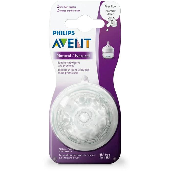 AVENT Disposable Silicone Teats Natural