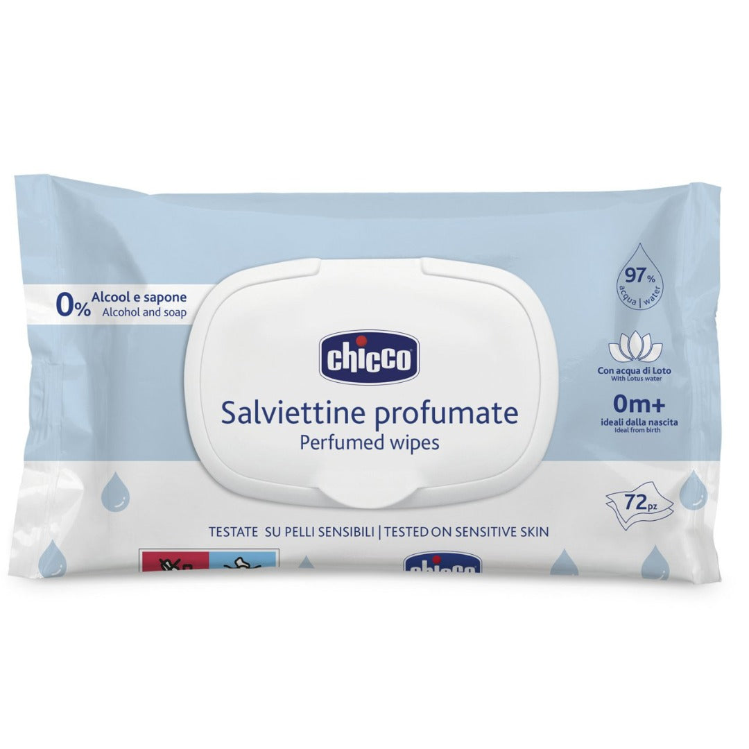 CHICCO CLEANSING WIPES 72PCS