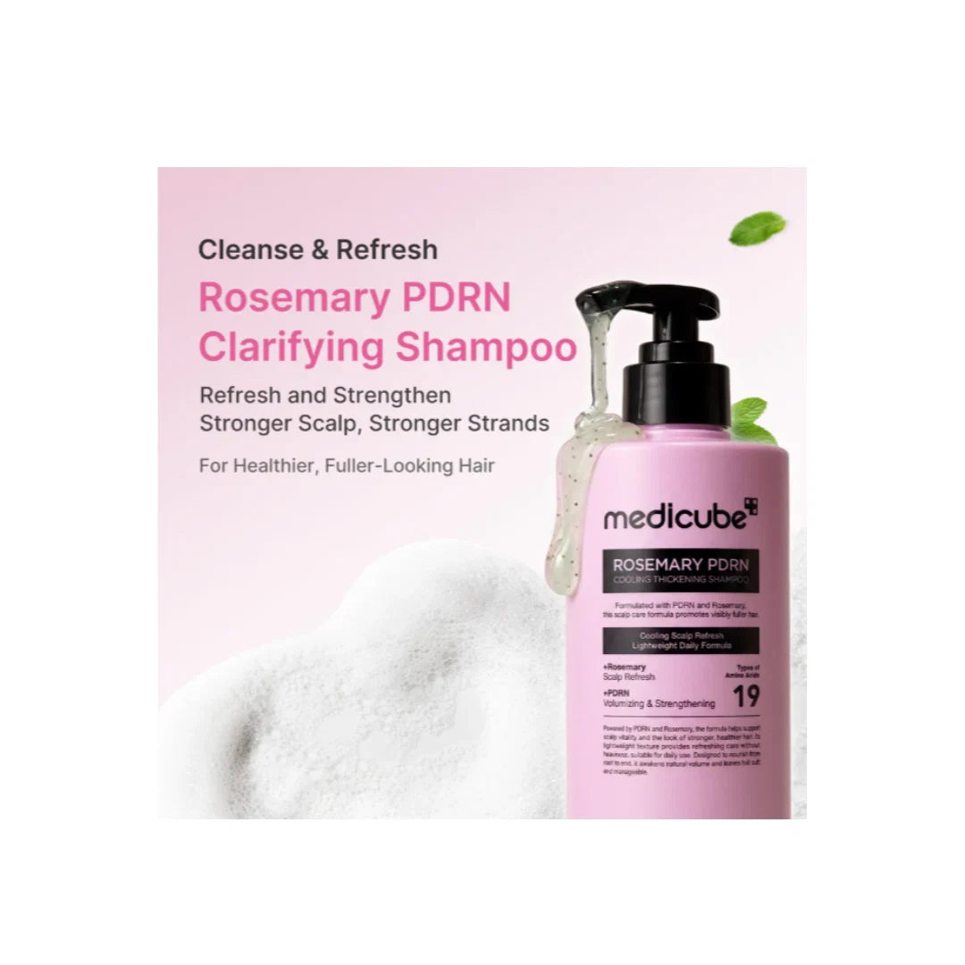 Medicube Rosemary PDRN Cooling Thickening Shampoo 400ML