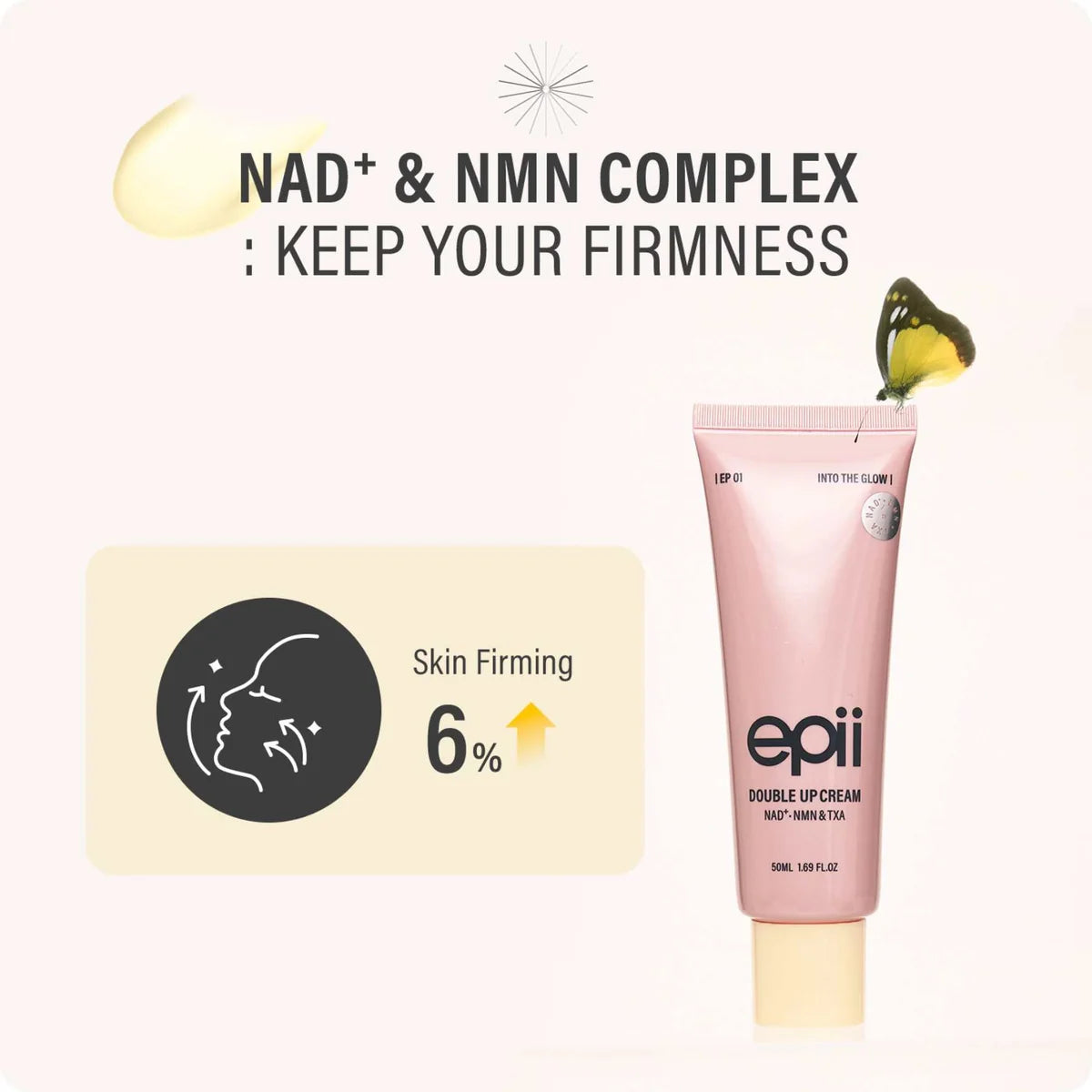 EPII DOUBLE UP CREAM NAD+NMN & TXA 50ML