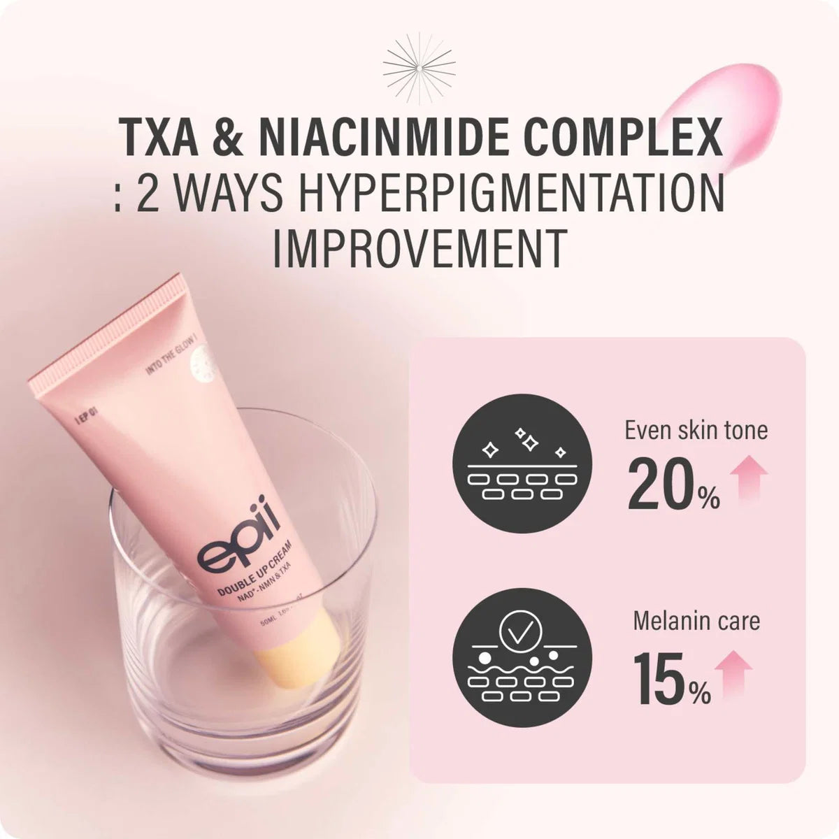 EPII DOUBLE UP CREAM NAD+NMN & TXA 50ML