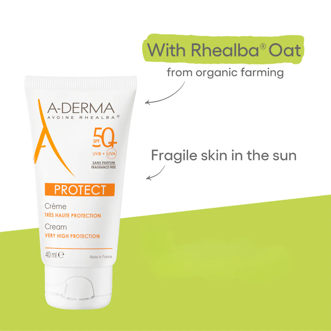 ADERMA PROTECT CREME SANS PARFUM SPF50+ 40ML Buy 1 Get 1 FREE