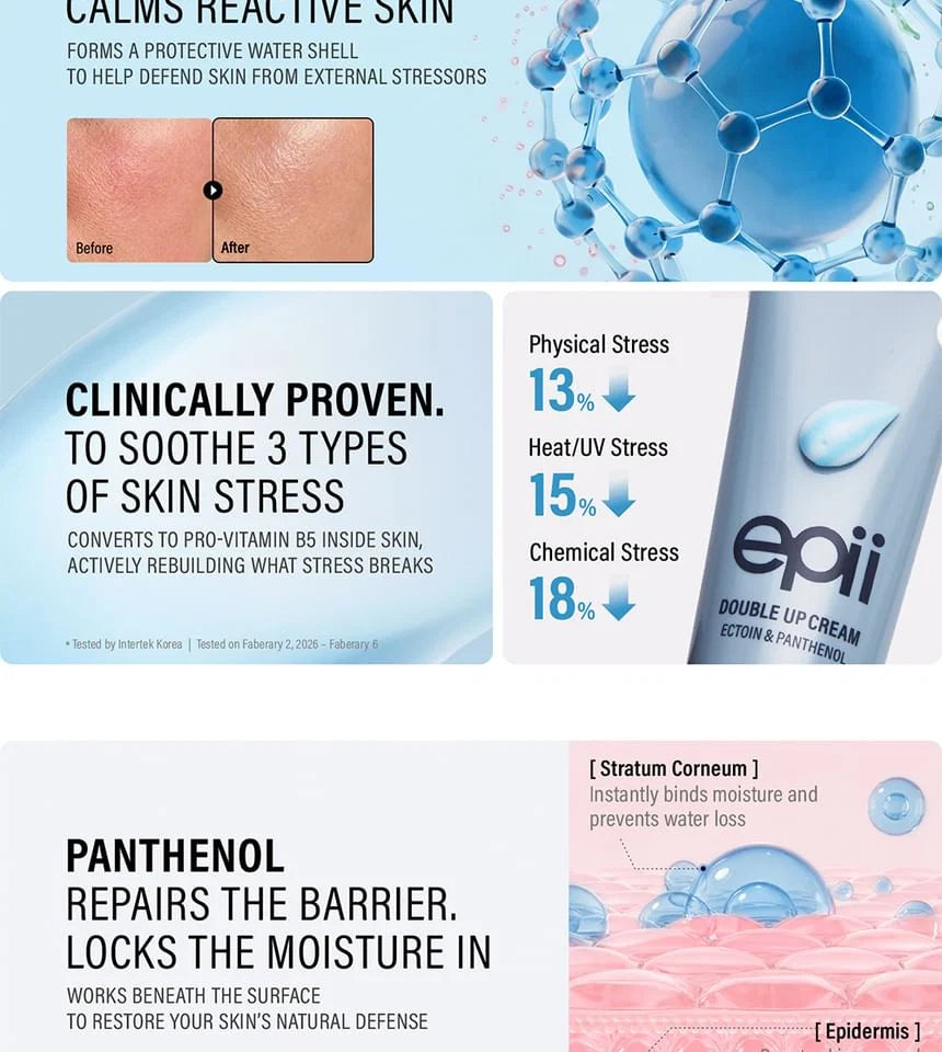 EPII DOUBLE UP CREAM ECTOIN & PANTHENOL