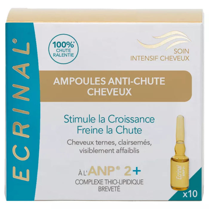 Ecrinal Ampoules Antichute Cheveux 10Ampoules