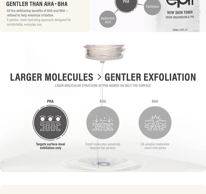 EPI NEW SKIN TONER SNOW MUSHROOM & PHA