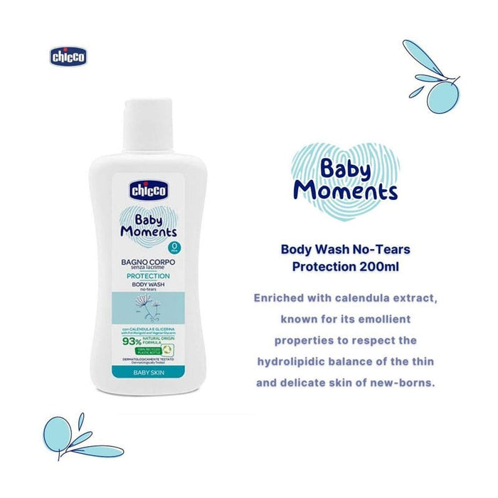 CHICCO NO TEARS BATH FOAM 200ML