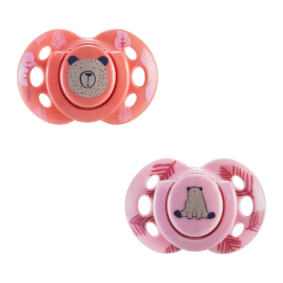 Tommee Tippee Fun Friends Orthodontic Soother x 2pcs (6-18 Months)