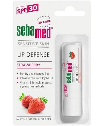 Sebamed Lip Defense Stick Strawberry