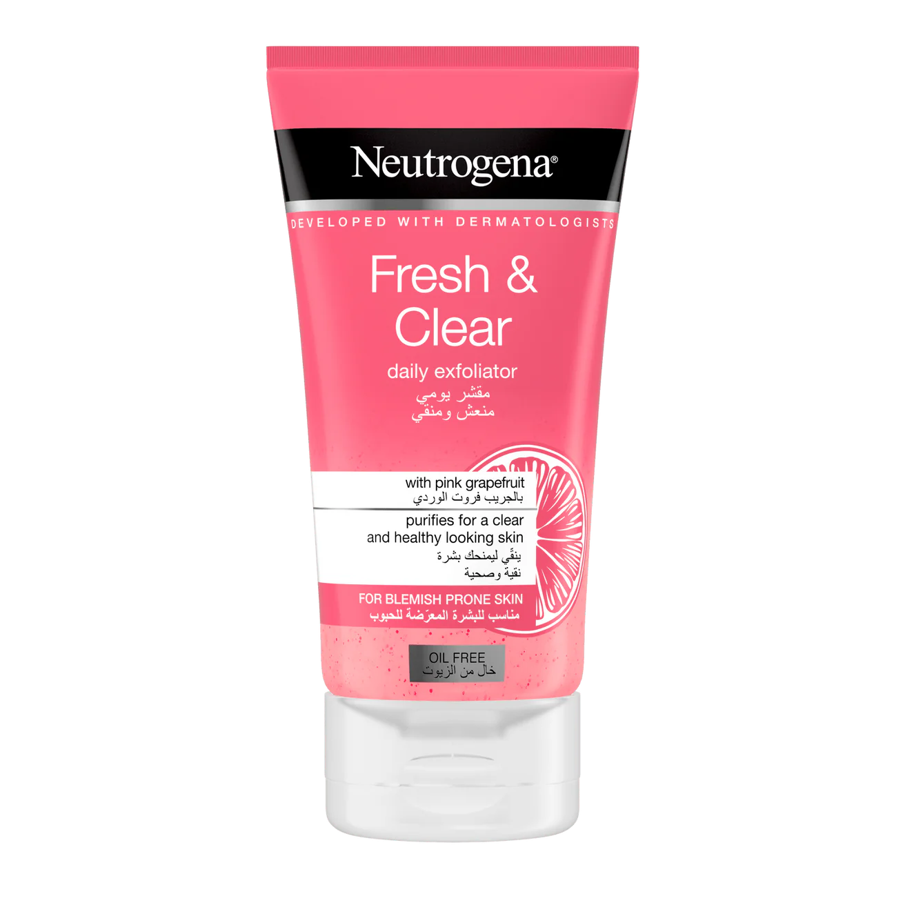 Neutrogena Fresh & Clear Daily Exfoliator With Pink Grapefruit