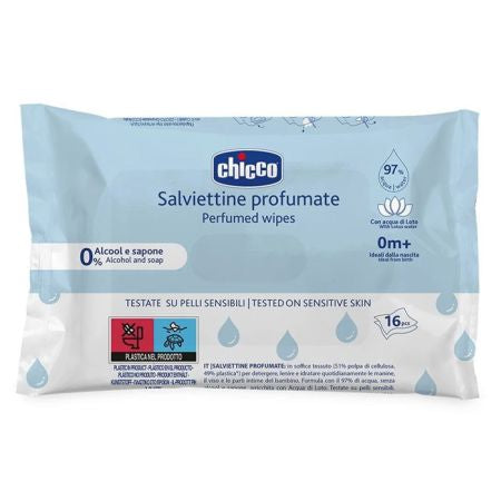 Chicco wipes 16pcs