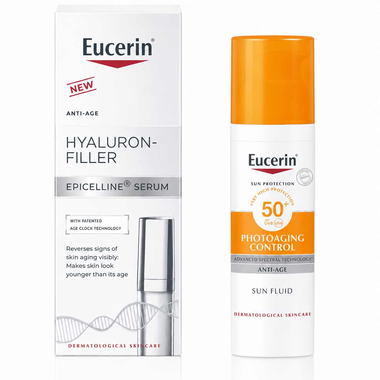Eucerin Bundle Epicelline Serum With A Free Sunscreen