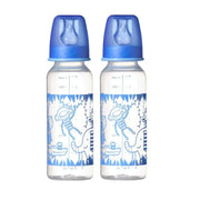 Tommee Tippee 2 Essentials Decorated Bottles 250ml 3M+