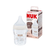 NUK BIBERONE PERFECT MATCH GLASS 0M+ 120ML HEART