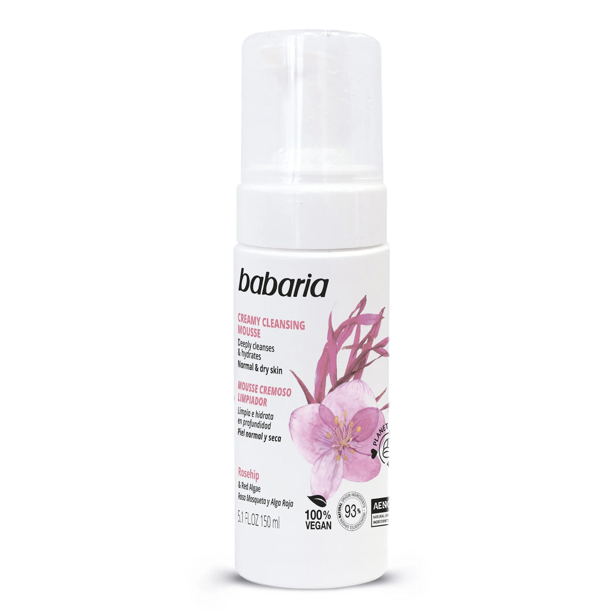 BABARIA CREAMY CLEANSING MOUSSE 150ML