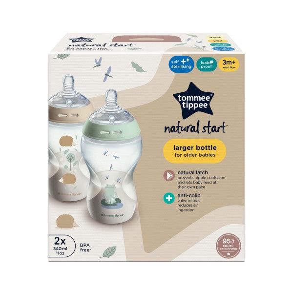 Tommee Tippee Natural Start set 2x 340ML Bottle