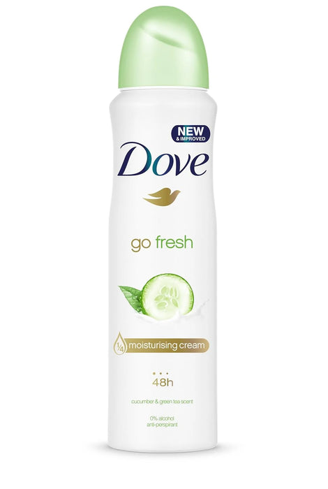 Dove Go Fresh Cucumber & Green Tea Antiperspirant Deodorant, 250ml