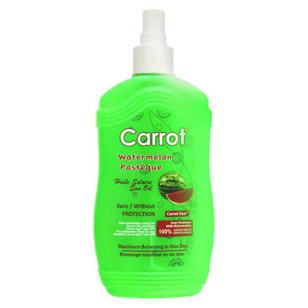 Carrot Watermelon Sun Oil Spray