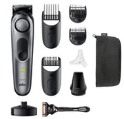 Braun Pro Beard Trimmer 7 BT7420 With ProBlade, Precision Wheel, 8 Barbering Tools