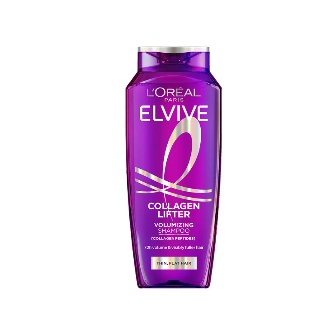 Loreal Elvive Collagen Peptides Lifter 72h For Thin Flat Hair Volumizing Shampoo