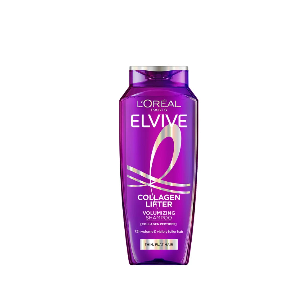 Loreal Elvive Collagen Peptides Lifter 72h For Thin Flat Hair Volumizing Shampoo