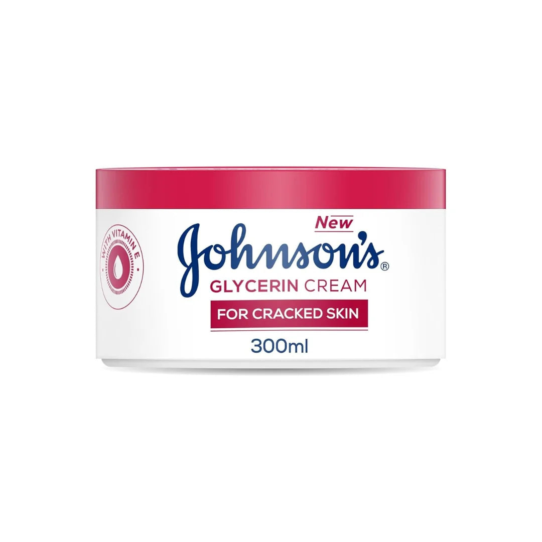 Johnson Glycerin Cream For Cracked Skin, 300ml
