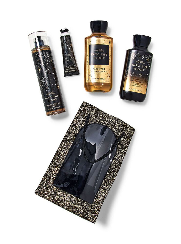 BATH&BODY WORKS INTO THE NIGHT SET