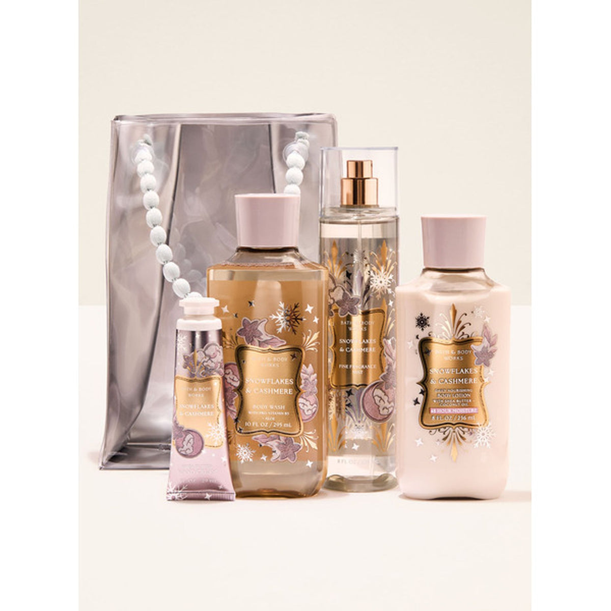 Bath & Body Works Snow Flakes & Cashmere Gift Bag