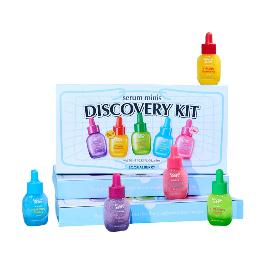 EQQUALBERRY Serum Discovery Kit (5 Mini Serums)