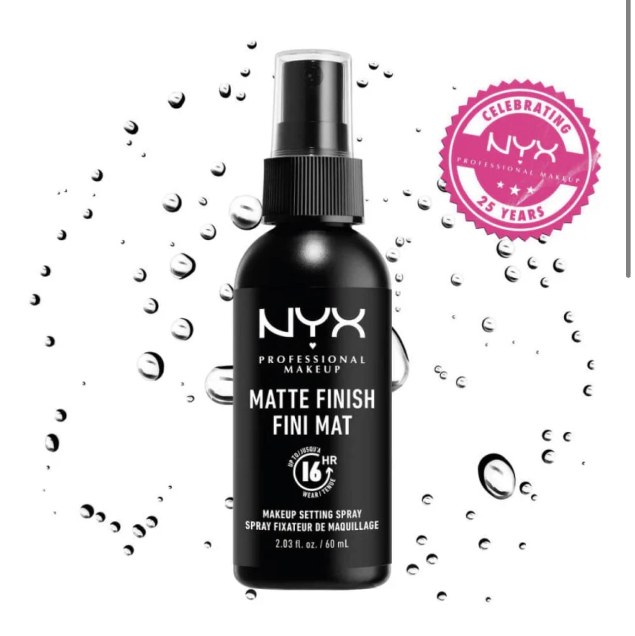 NYX PROFESSIONAL MAKEUP MATT Finish Setting Spray