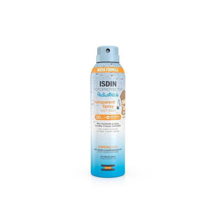 ISDIN FOTOPROTECTOR TRANSPARENT SPRAY WET SKIN PEDIATRICS SPF 50 250ML