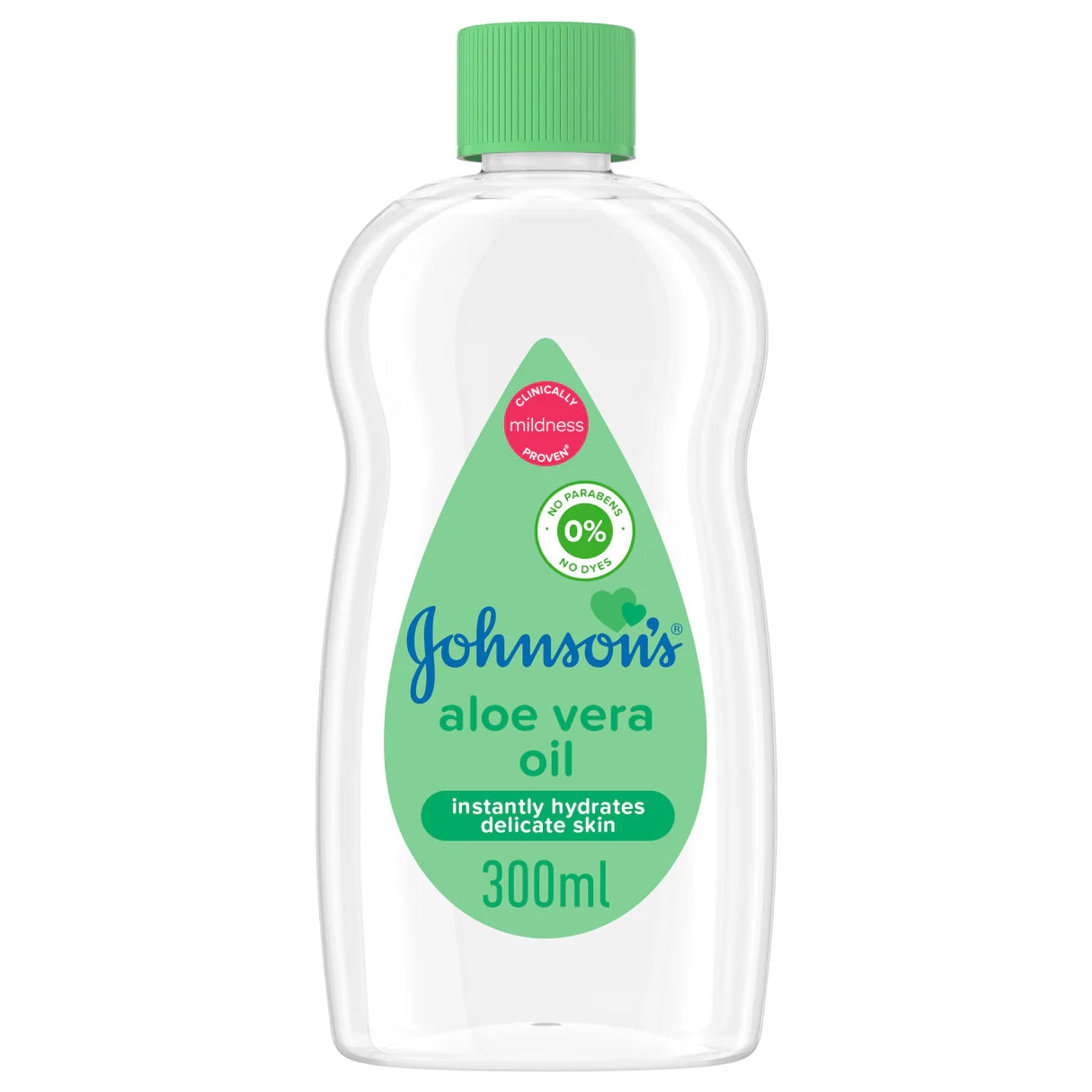 JOHNSON BABY OIL ALOE VERA 300ML
