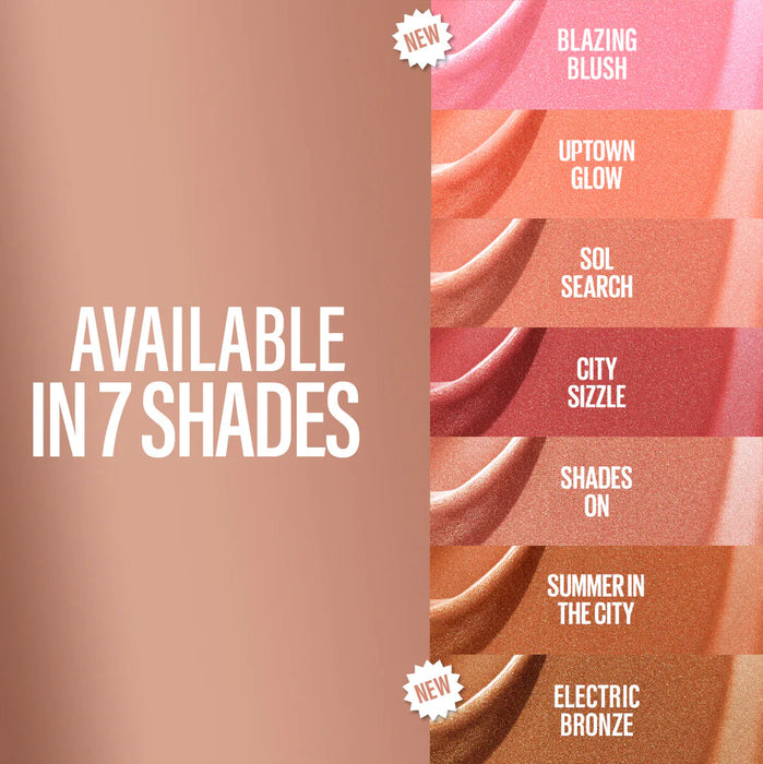 MAYBELLINE LIFTER GLOSS+ MAYBELLINE SUN KISSER LIQUID BLUSH
