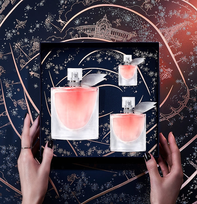 Perfume La vie est belle coffret 100 ml eau de parfum +30 ml eau de parfum + 4 ml eau de parfum