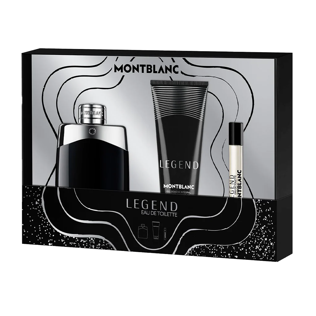 Perfume Montblanc coffret 100 ml eau de toilette + 7.5 ml eau de toilette + 100 ml shower gel