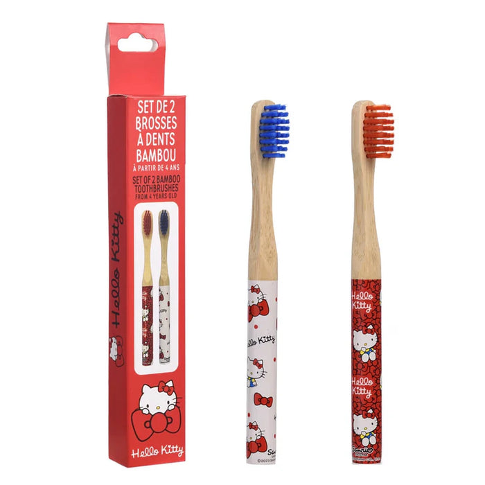 Take Care Set of 2 Bambo Toothbrushes 4+ Years