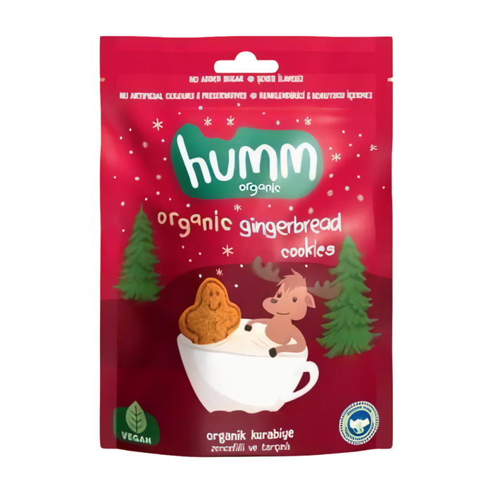 Humm Organic Gingerbread Cookies 55G