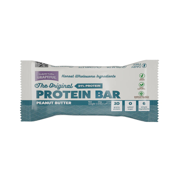Grapeful Protein Bar Peanut Butter 65G